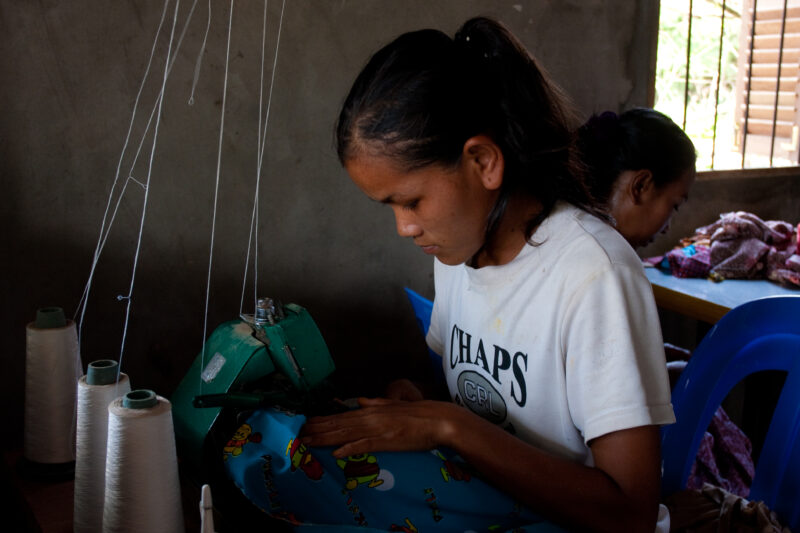 Learning to Sew in Cambodia — Women in Cambodia learn how to sew in a ASAP program — Cambodia, skills, training, learning, education