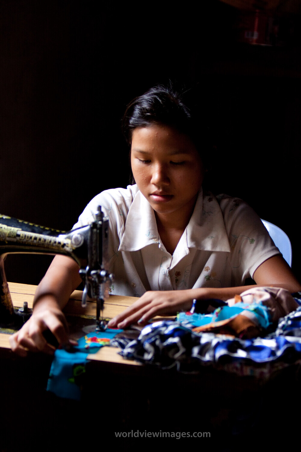Learning to Sew in Cambodia