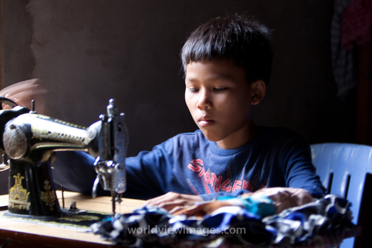 Learning to Sew in Cambodia