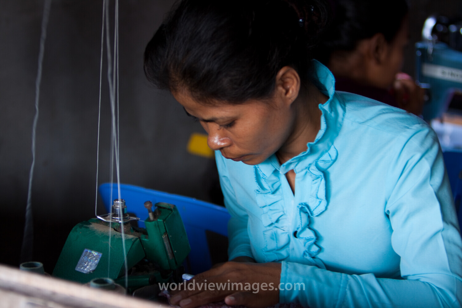 Learning to Sew in Cambodia
