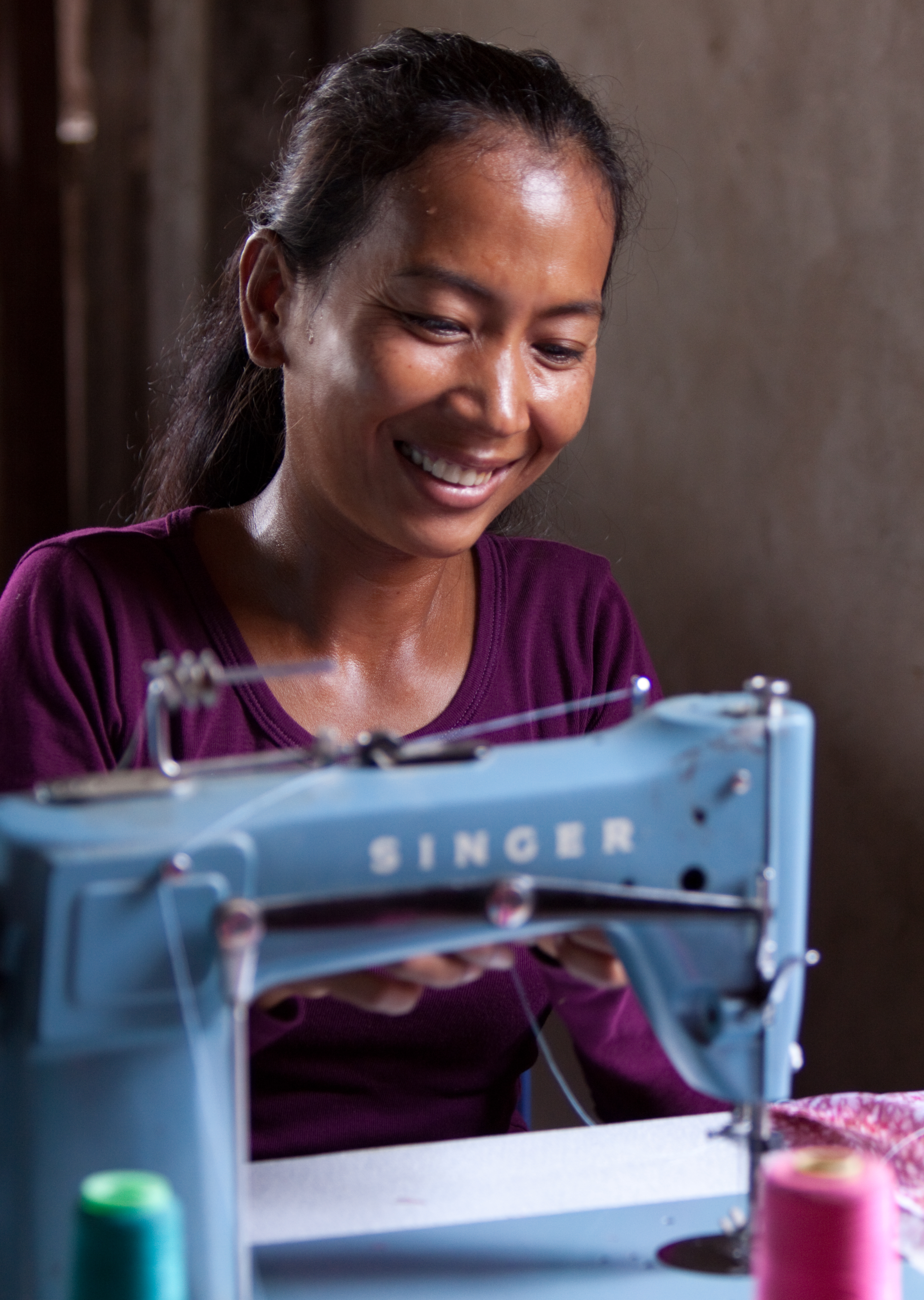 Learning to Sew in Cambodia