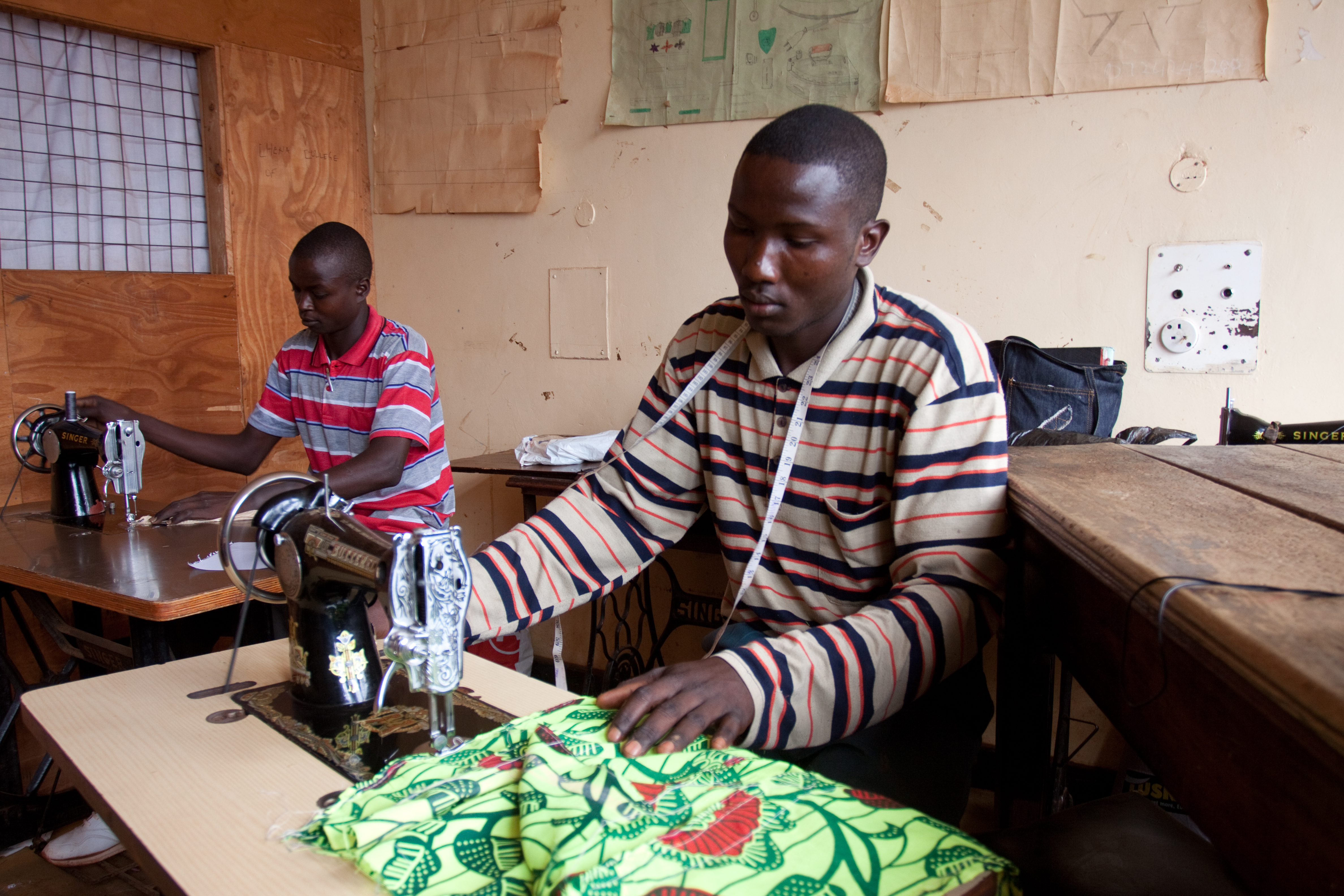 Learning to Sew in Kenya