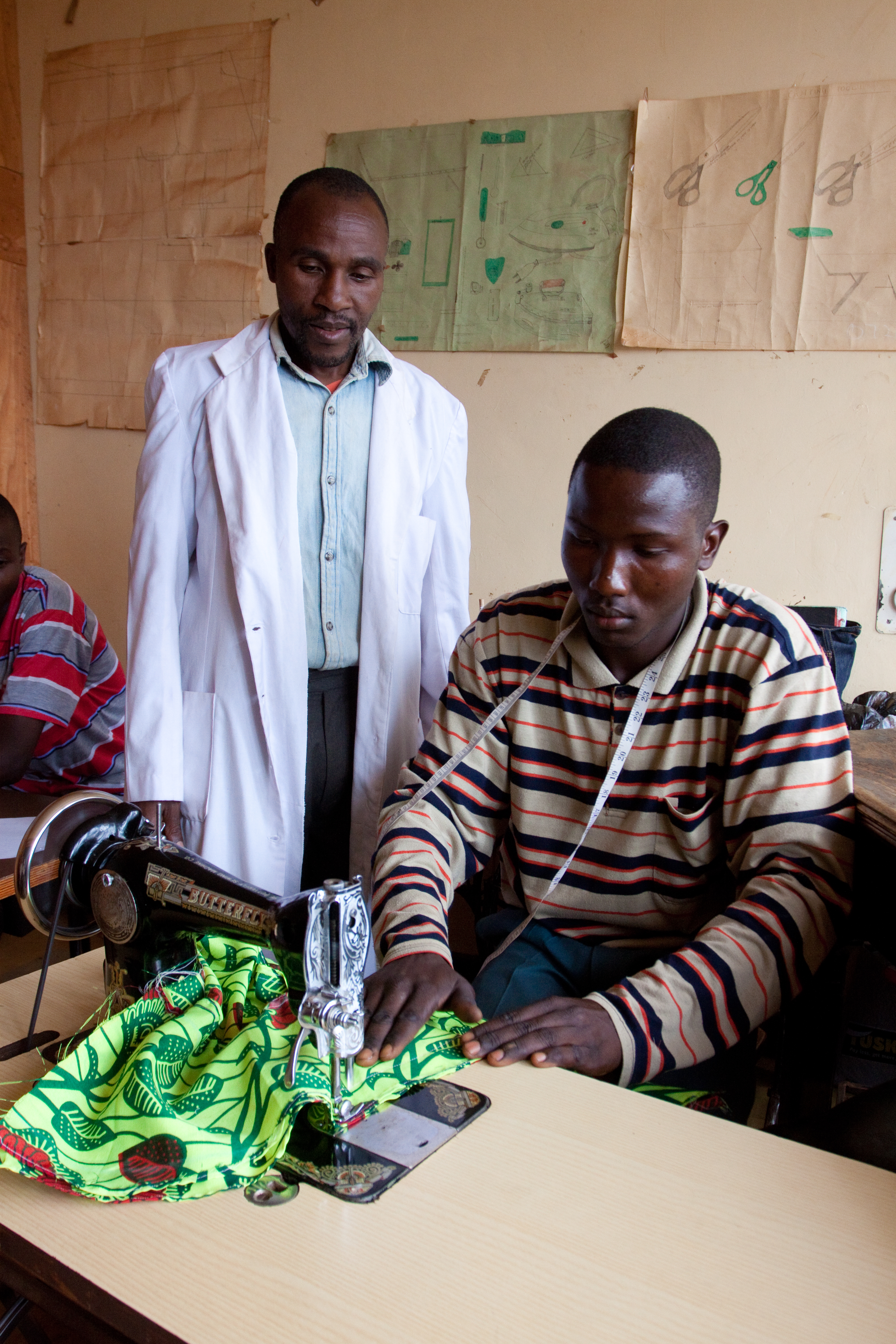 Learning to Sew in Kenya