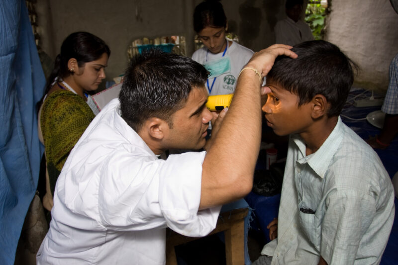 Emergency Medical Response in Nepal — Images with recognizable faces should be used for editorial and educational projects only — Asia, Nepal, Flood, floods,...