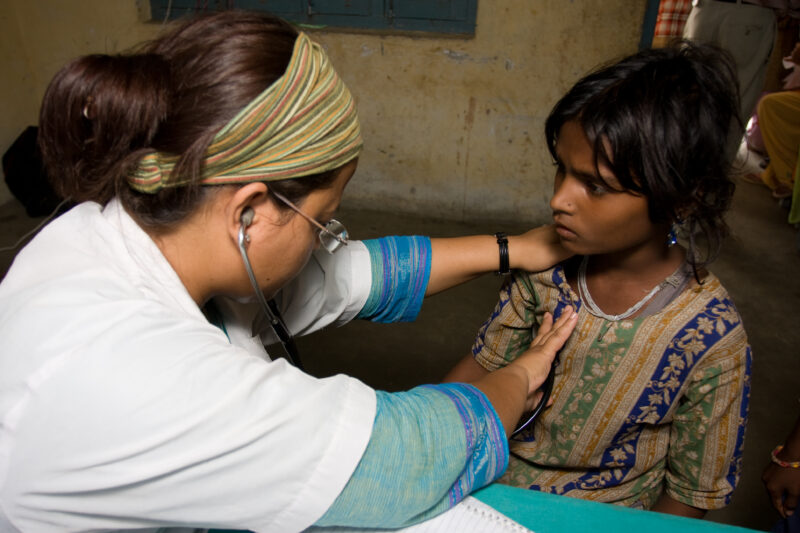 Emergency Medical Response in Nepal — Images with recognizable faces should be used for editorial and educational projects only — Asia, Nepal, Flood, floods,...