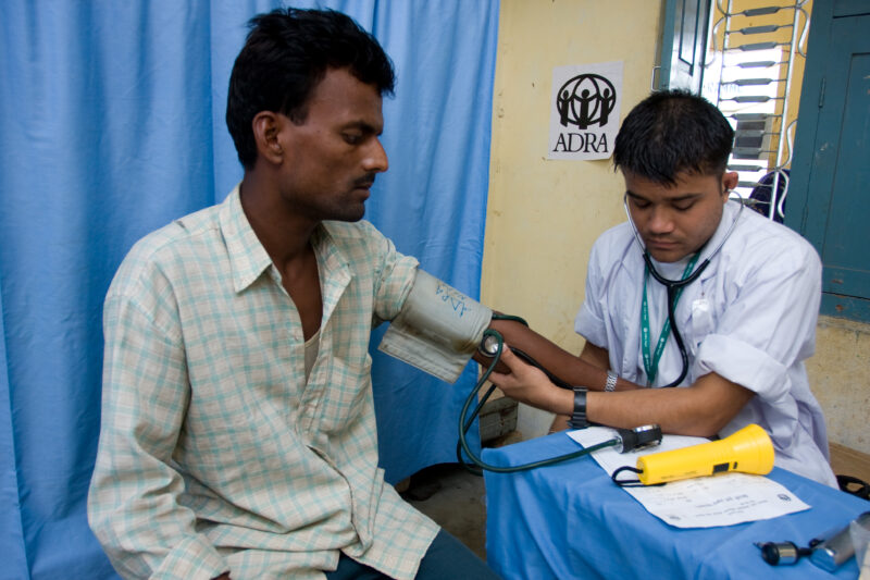 Emergency Medical Response in Nepal — Images with recognizable faces should be used for editorial and educational projects only — Asia, Nepal, Flood, floods,...