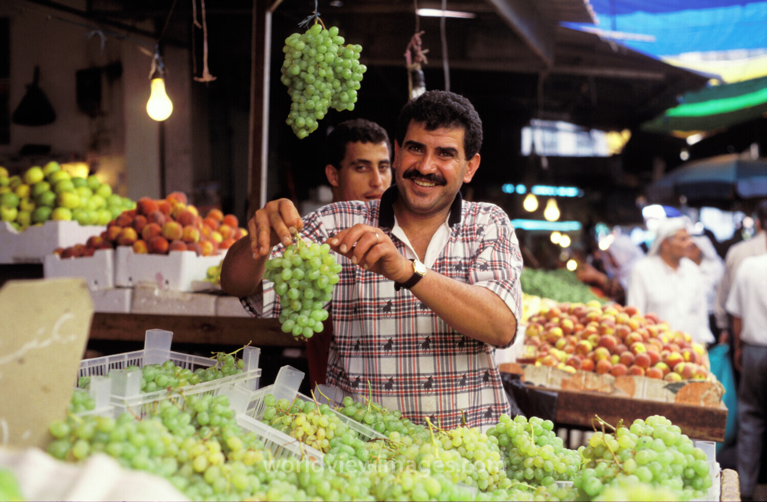 Man in Jordan market