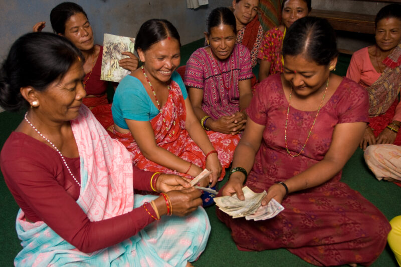 Micro Finance in Nepal — Images with recognizable faces should be used for editorial and educational projects only — Nepal, small loans, microfinance, women,...