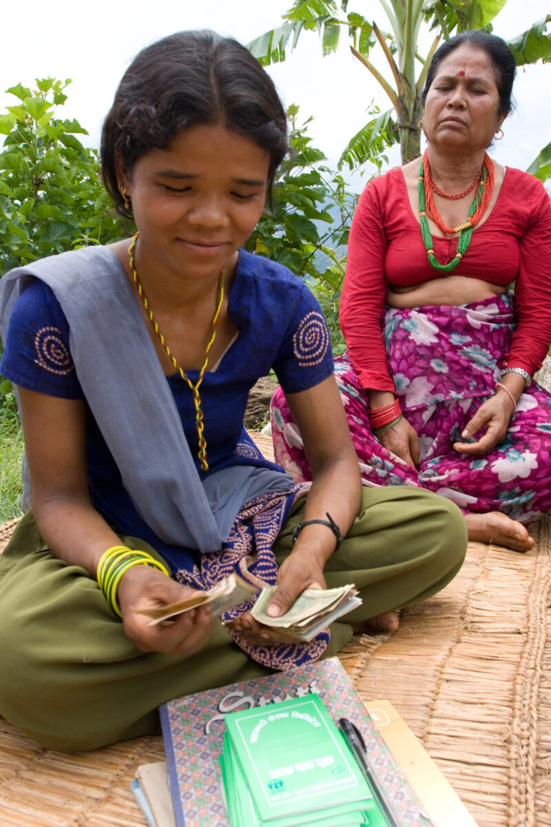 Micro Finance in Nepal — Images with recognizable faces should be used for editorial and educational projects only — Nepal, small loans, microfinance, women,...