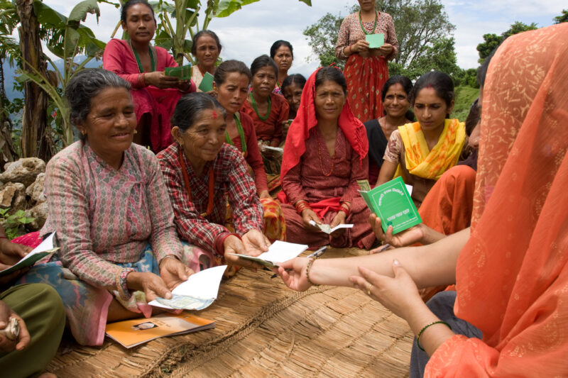Micro Finance in Nepal — Images with recognizable faces should be used for editorial and educational projects only — Nepal, small loans, microfinance, women,...