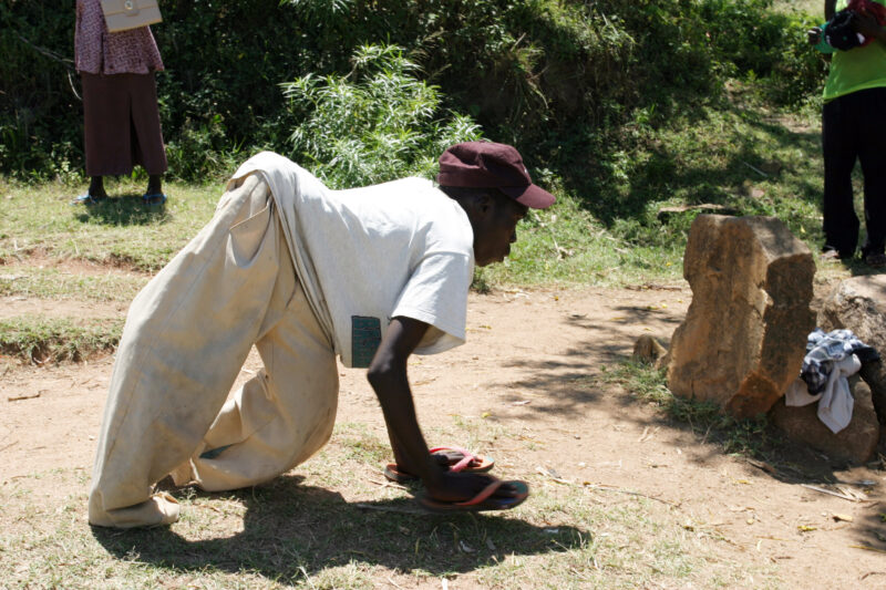 Disabled Child in Kenya — In 1991, with the assistance of ADRA, Dr — Kenya, Africa, ADRA, AID, Assistance
