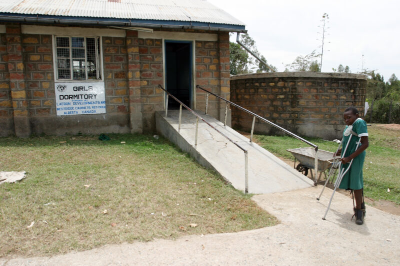 Disabled Children in Kenya — In 1991, with the assistance of ADRA, Dr — Kenya, Africa, ADRA, AID, Assistance