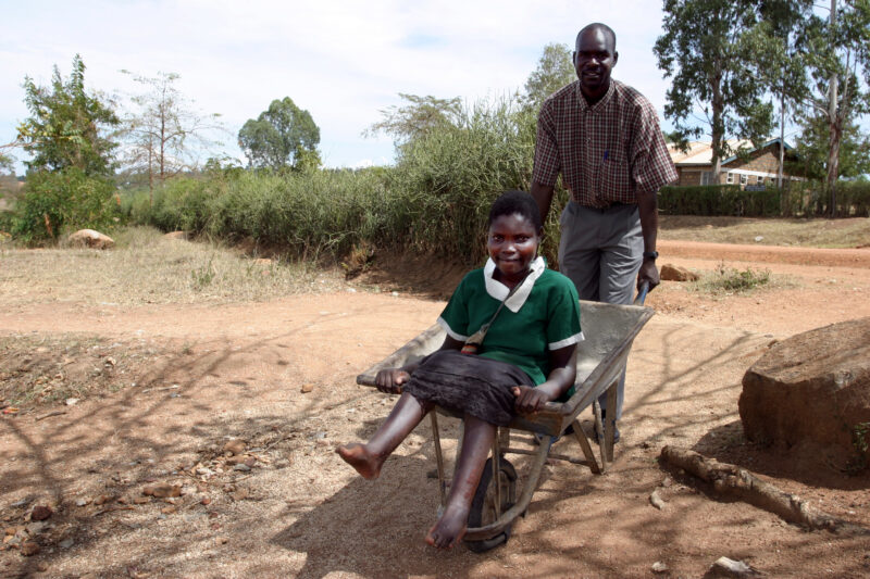 Disabled Children go to School in Kenya — In 1991, with the assistance of ADRA, Dr — Kenya, Africa, ADRA, AID, Assistance