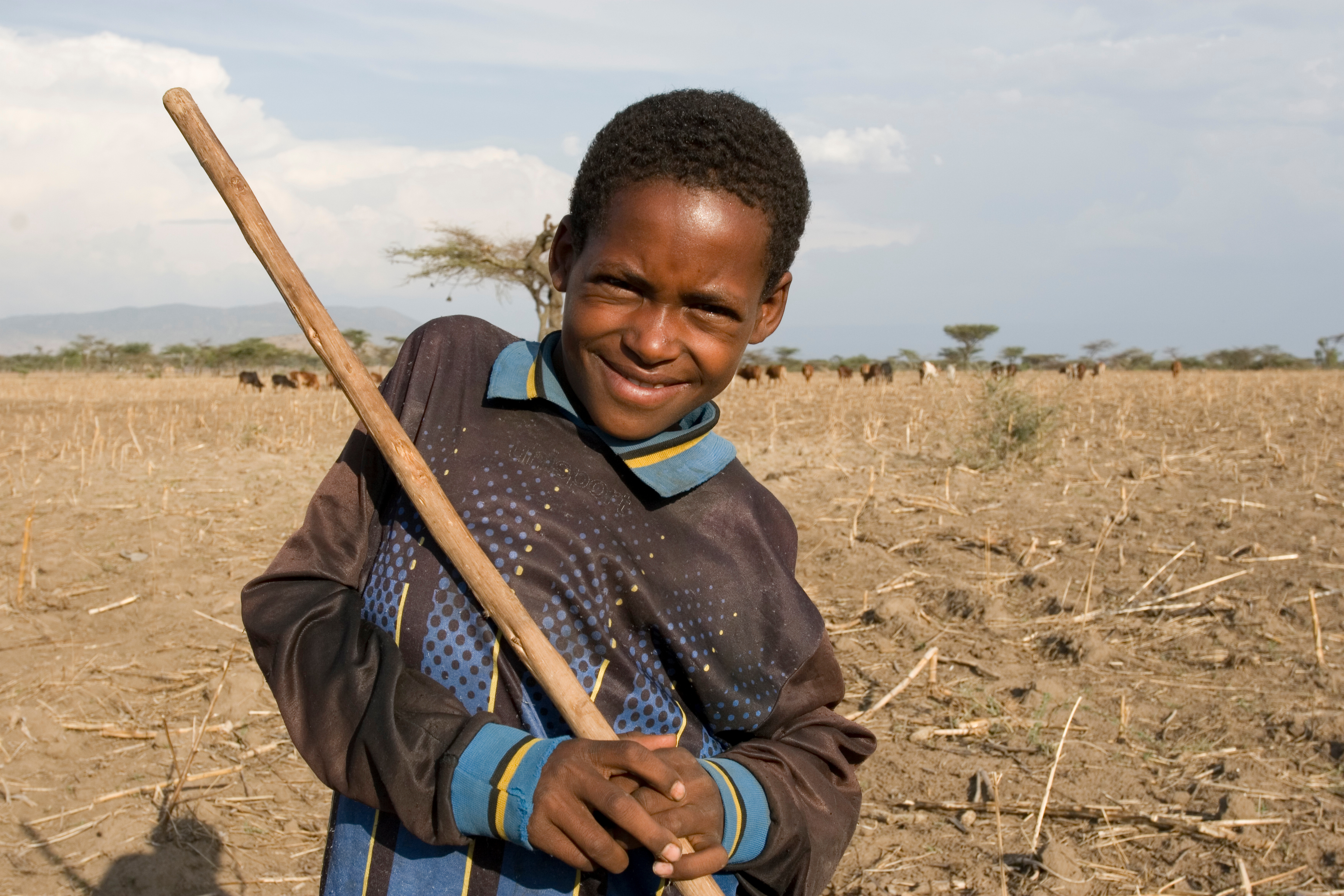 Disabled Boy in Ethiopia