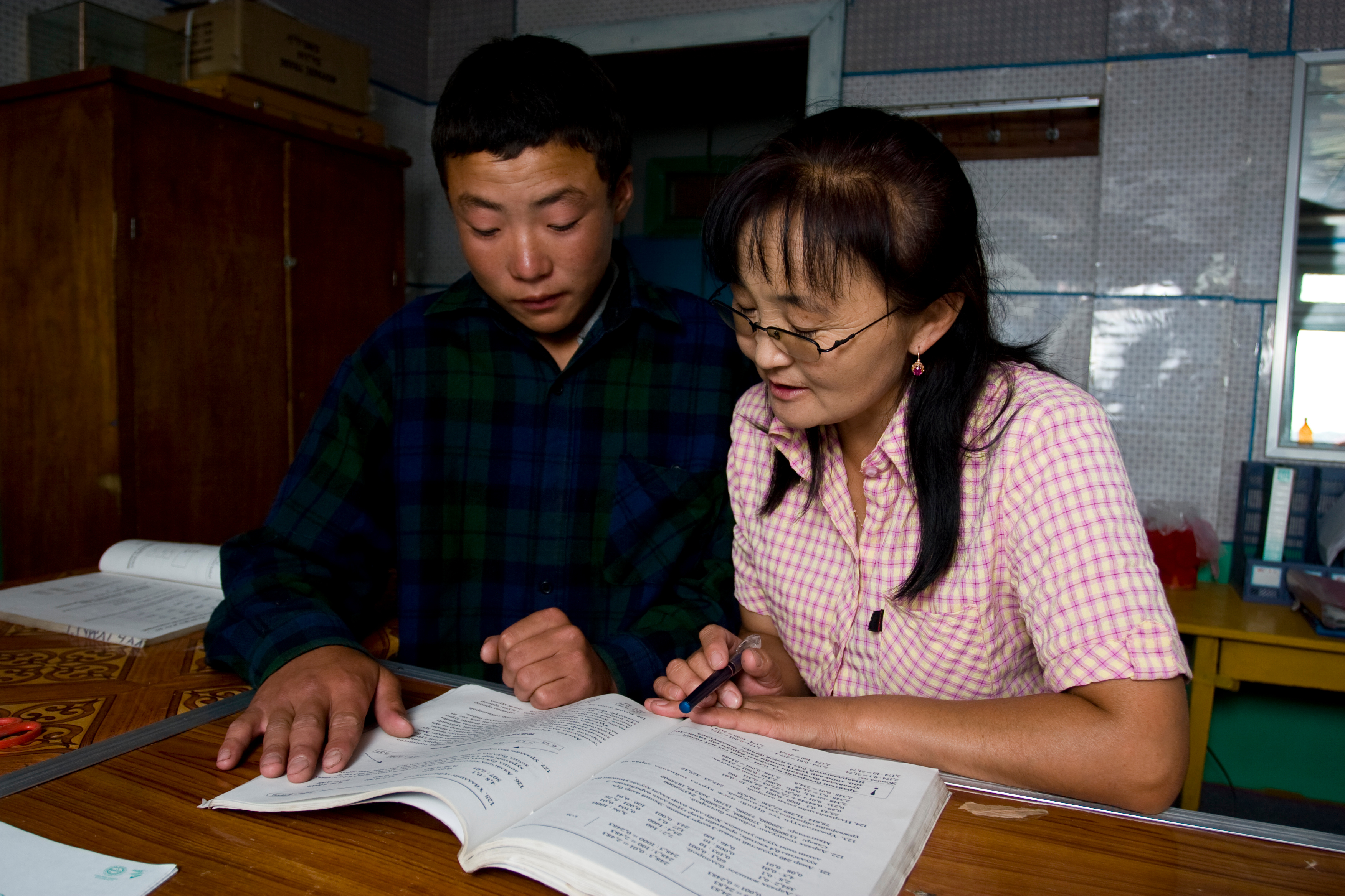 Child in Mongolia with Disability