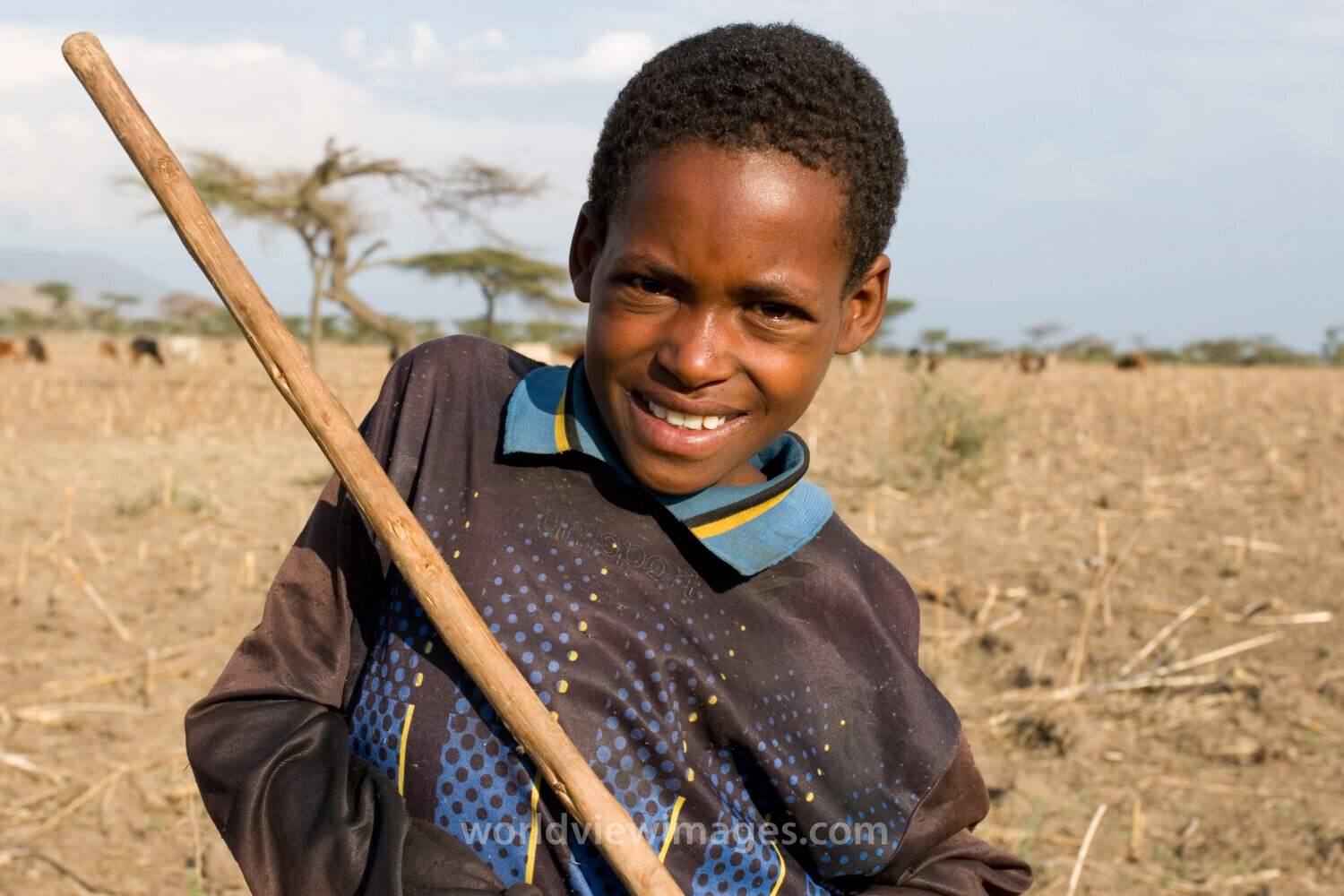 Disabled Boy in Ethiopia