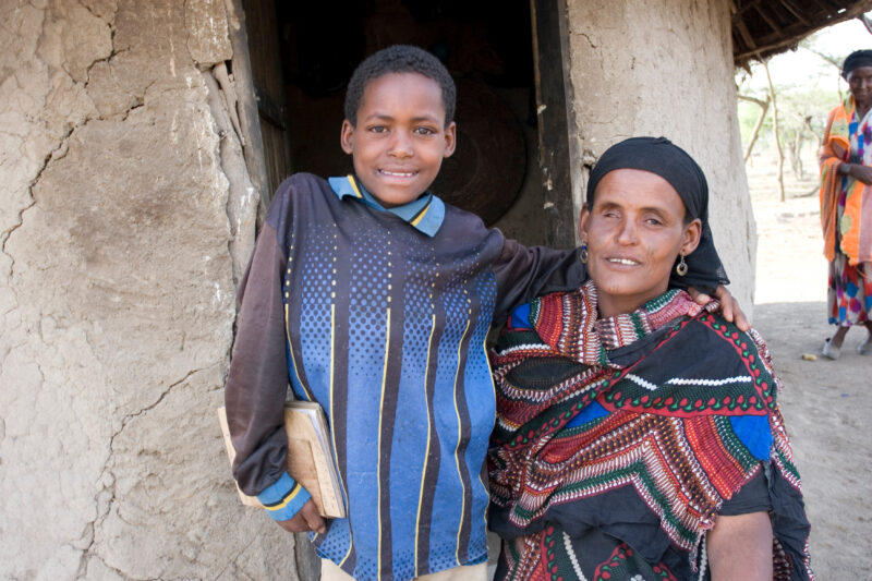 Disabled Boy in Ethiopia — Boy with disability living in a small rural village in Ethiopia, gets assistance from a program sponsored by ADRA Norway — Ethiopi...