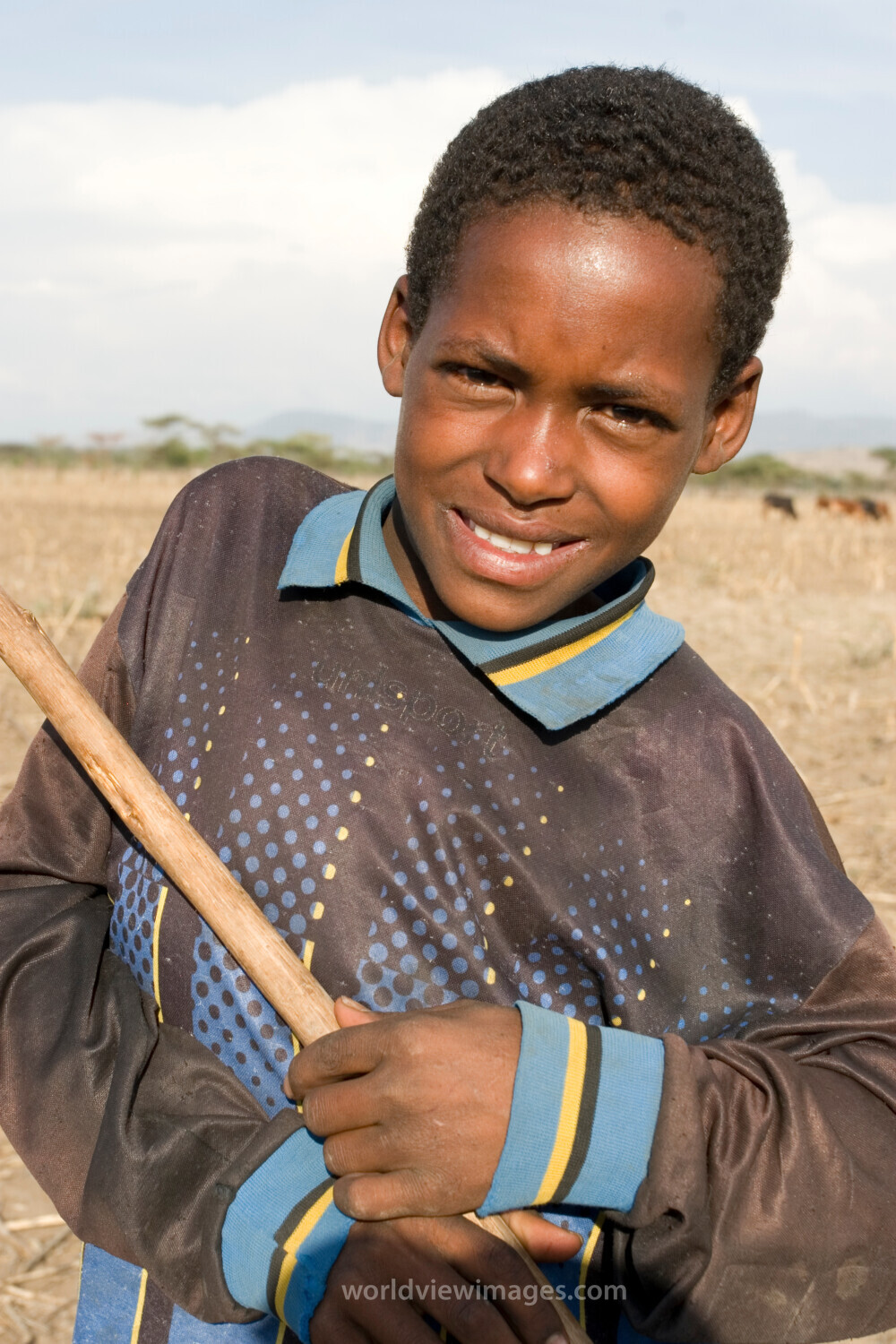 Disabled Boy in Ethiopia