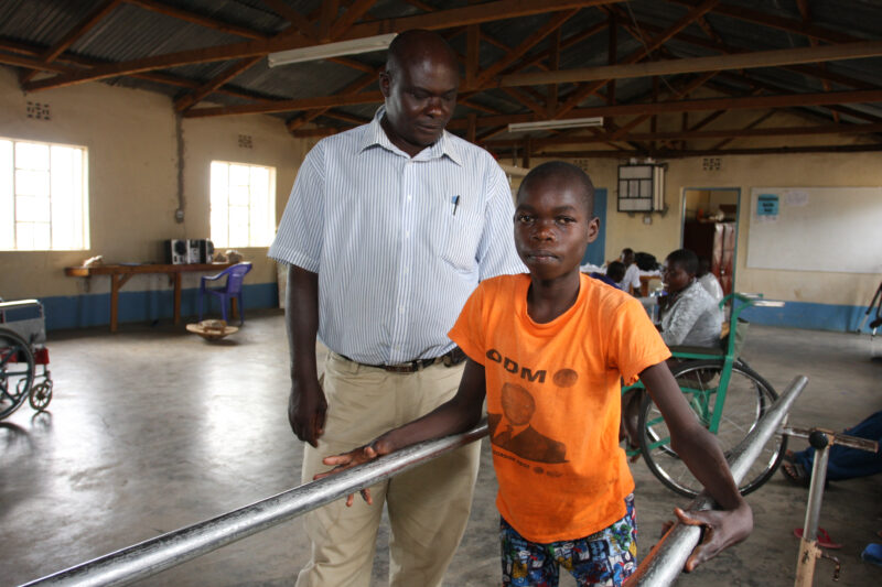 Disabled Child in Kenya — In 1991, with the assistance of ADRA, Dr — Kenya, Africa, ADRA, AID, Assistance