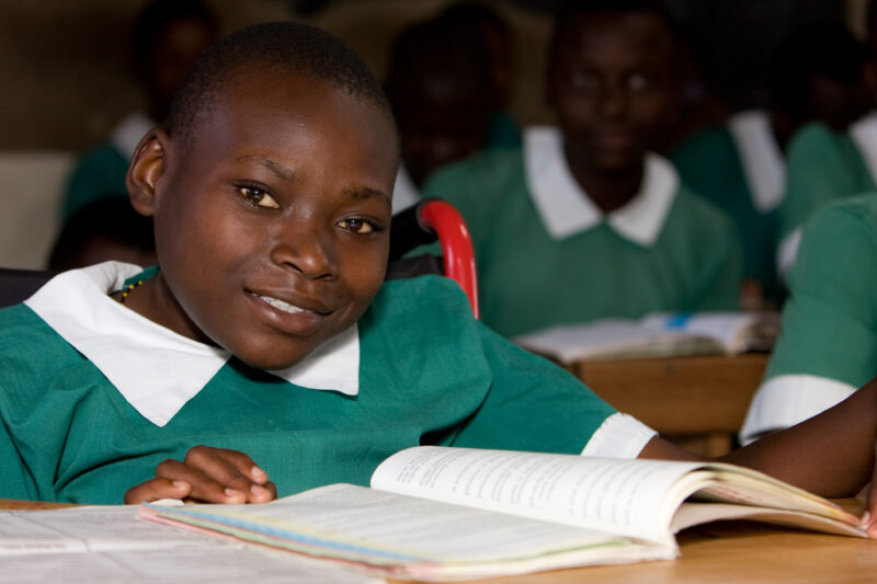 Disabled Child in Kenya — In 1991, with the assistance of ADRA, Dr — Kenya, Africa, ADRA, AID, Assistance