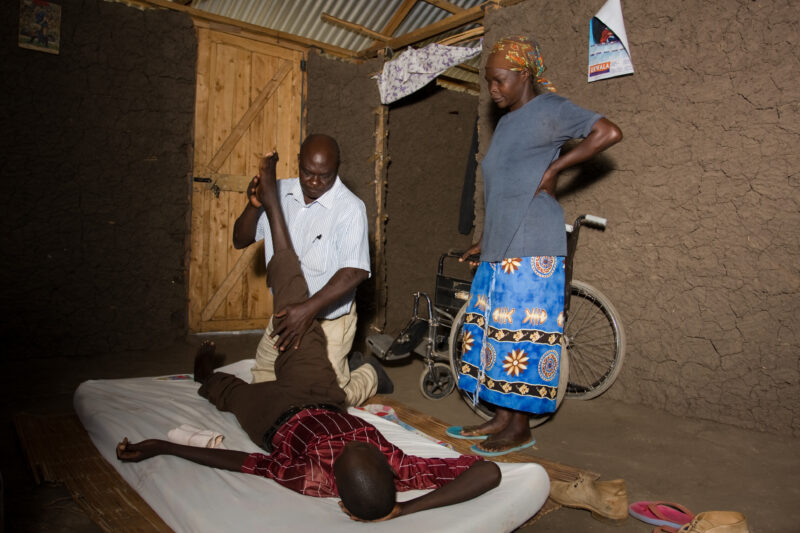 Helping Disabled in Kenya — As part of a coordinated outreach to the disabled in the Kendu Bay Area of Western Kenya, ADRA conducts a program called the Comm...