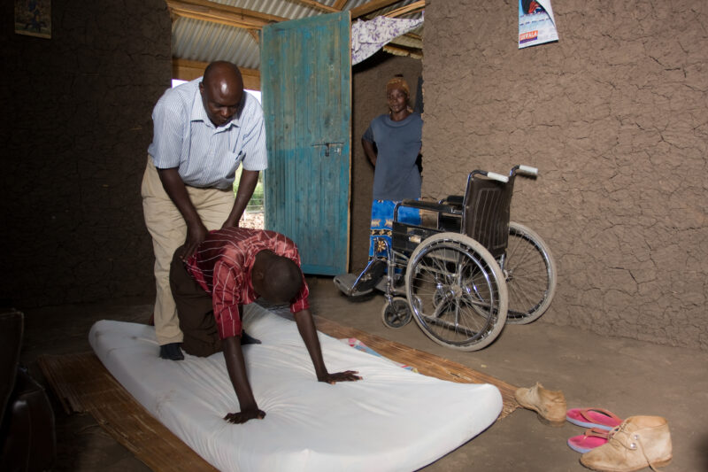 Helping Disabled in Kenya — As part of a coordinated outreach to the disabled in the Kendu Bay Area of Western Kenya, ADRA conducts a program called the Comm...
