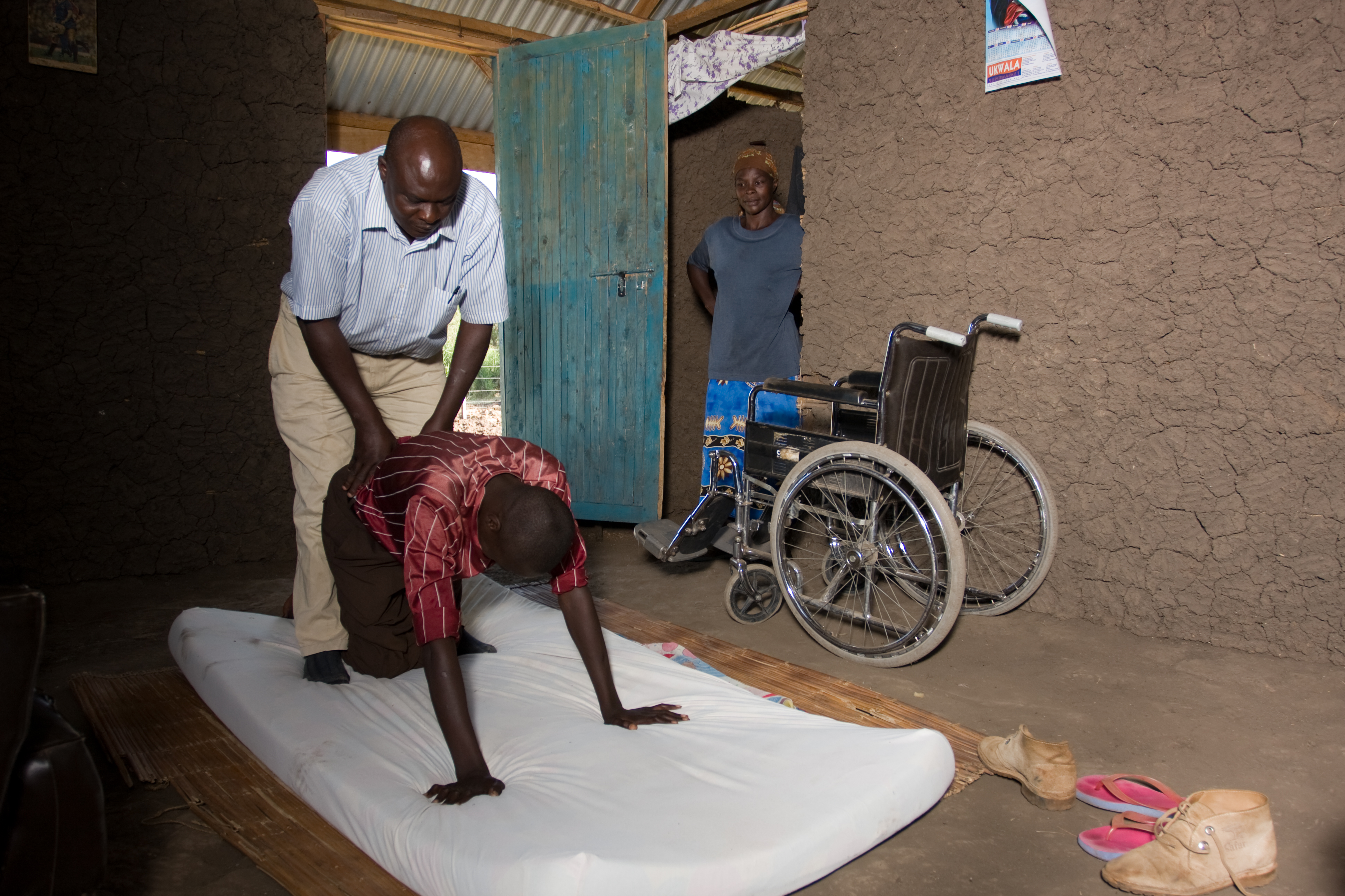 Helping Disabled in Kenya
