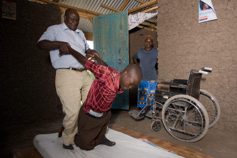 Helping Disabled in Kenya — As part of a coordinated outreach to the disabled in the Kendu Bay Area of Western Kenya, ADRA conducts a program called the Comm...