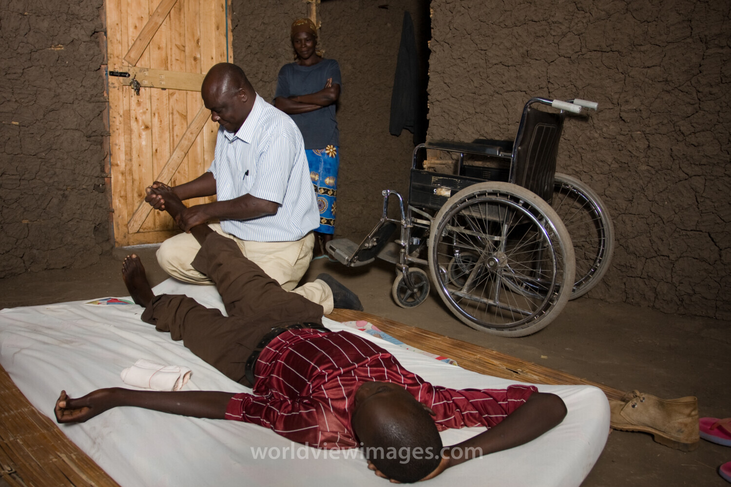 Helping Disabled in Kenya