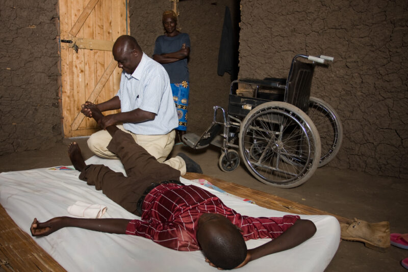Helping Disabled in Kenya — As part of a coordinated outreach to the disabled in the Kendu Bay Area of Western Kenya, ADRA conducts a program called the Comm...