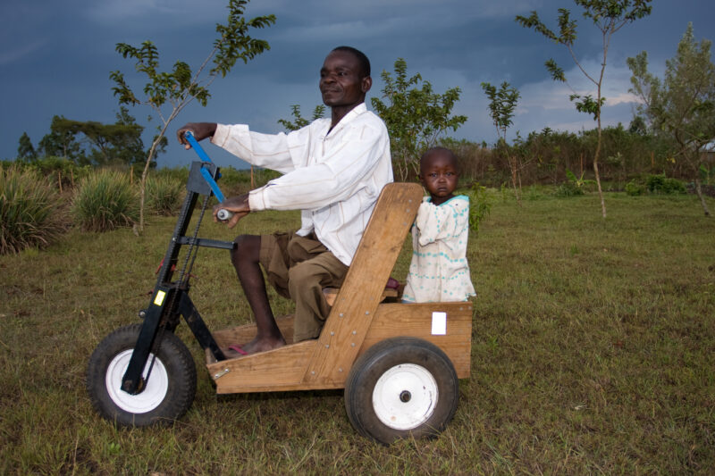 Disabled Child in Kenya — Man with disability in Kenya gets Help from an ADRA program — ADRA, AID, Africa, Assistance, Development