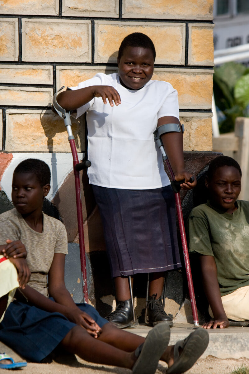 Disabled Child in Kenya — In 1991, with the assistance of ADRA, Dr — Kenya, Africa, ADRA, AID, Assistance