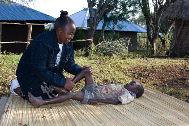 Helping Disabled in Kenya — As part of a coordinated outreach to the disabled in the Kendu Bay Area of Western Kenya, ADRA conducts a program called the Comm...