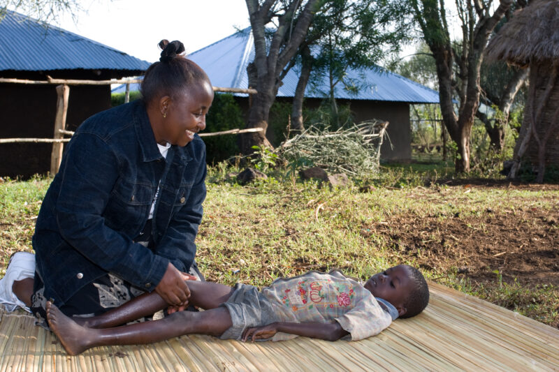 Helping Disabled in Kenya — As part of a coordinated outreach to the disabled in the Kendu Bay Area of Western Kenya, ADRA conducts a program called the Comm...