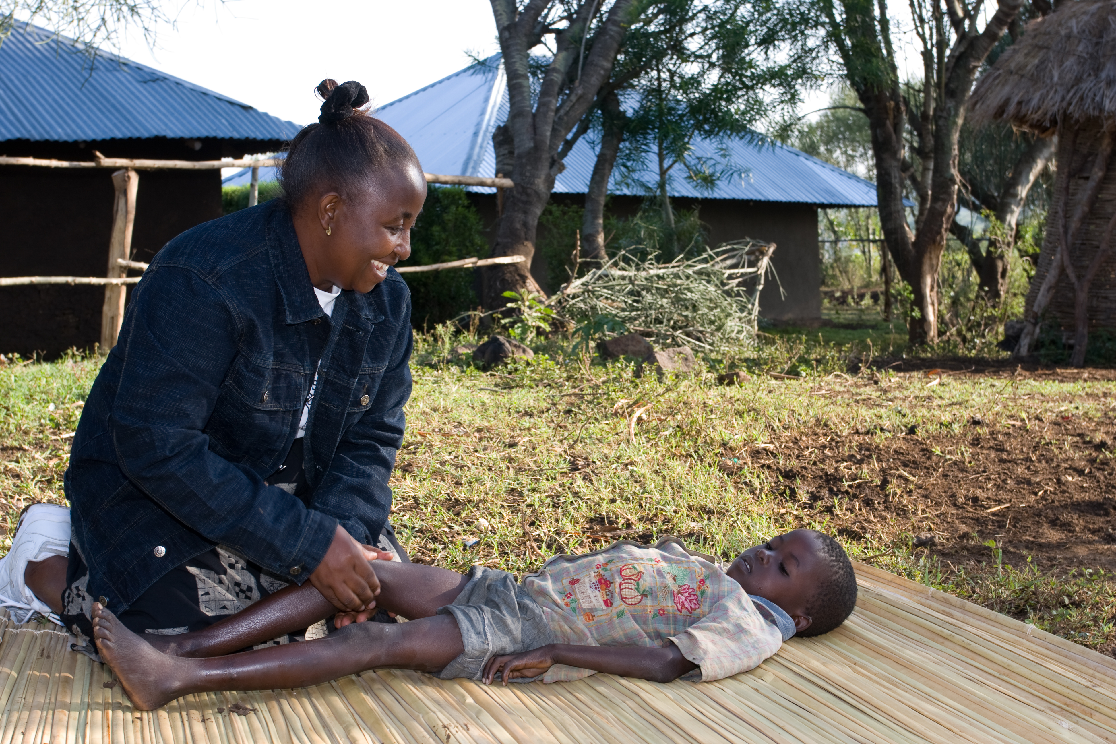 Helping Disabled in Kenya