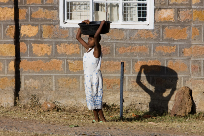 Disabled Child in Kenya — In 1991, with the assistance of ADRA, Dr — Kenya, Africa, ADRA, AID, Assistance