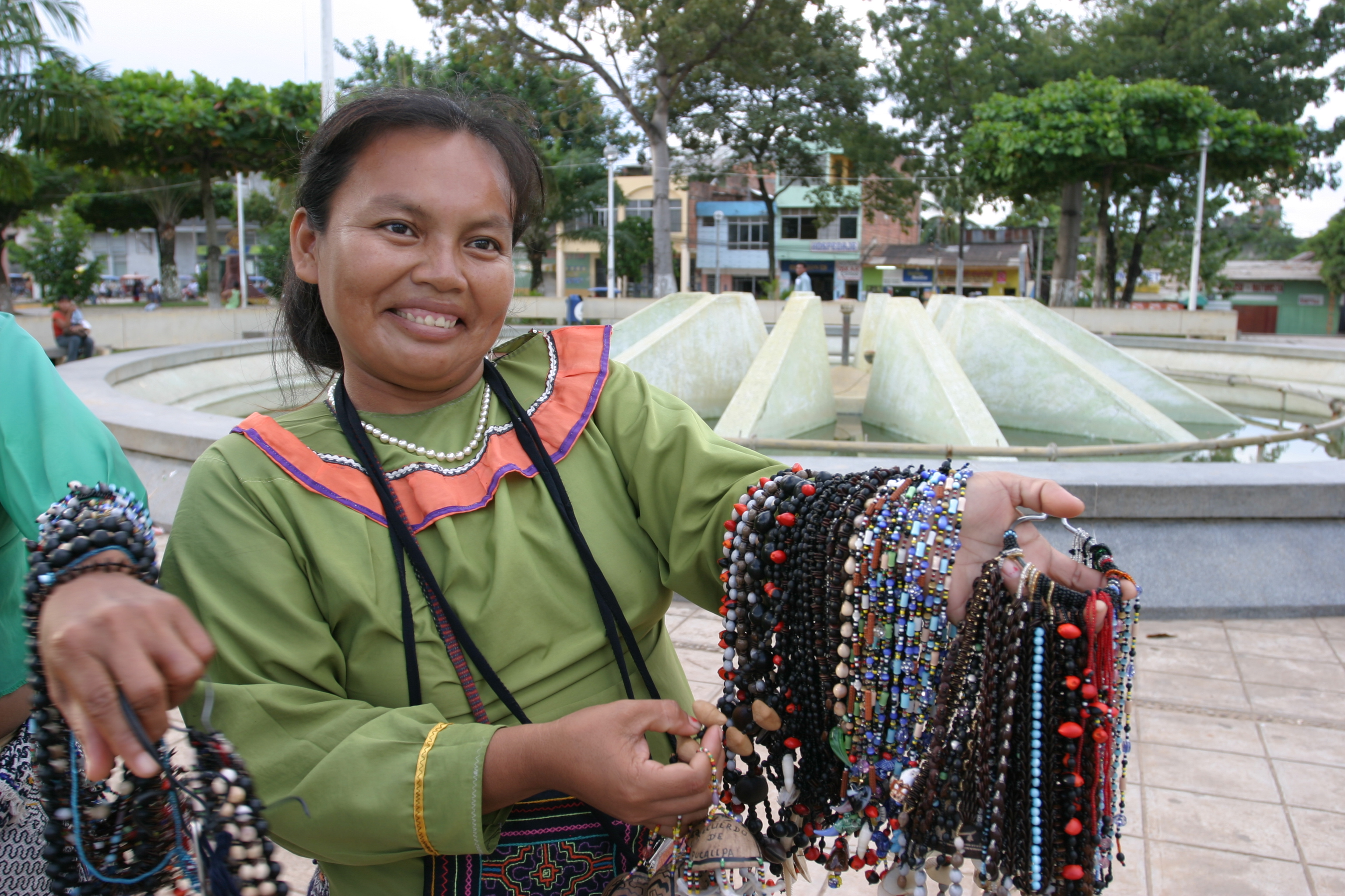 Street Vender in Peru