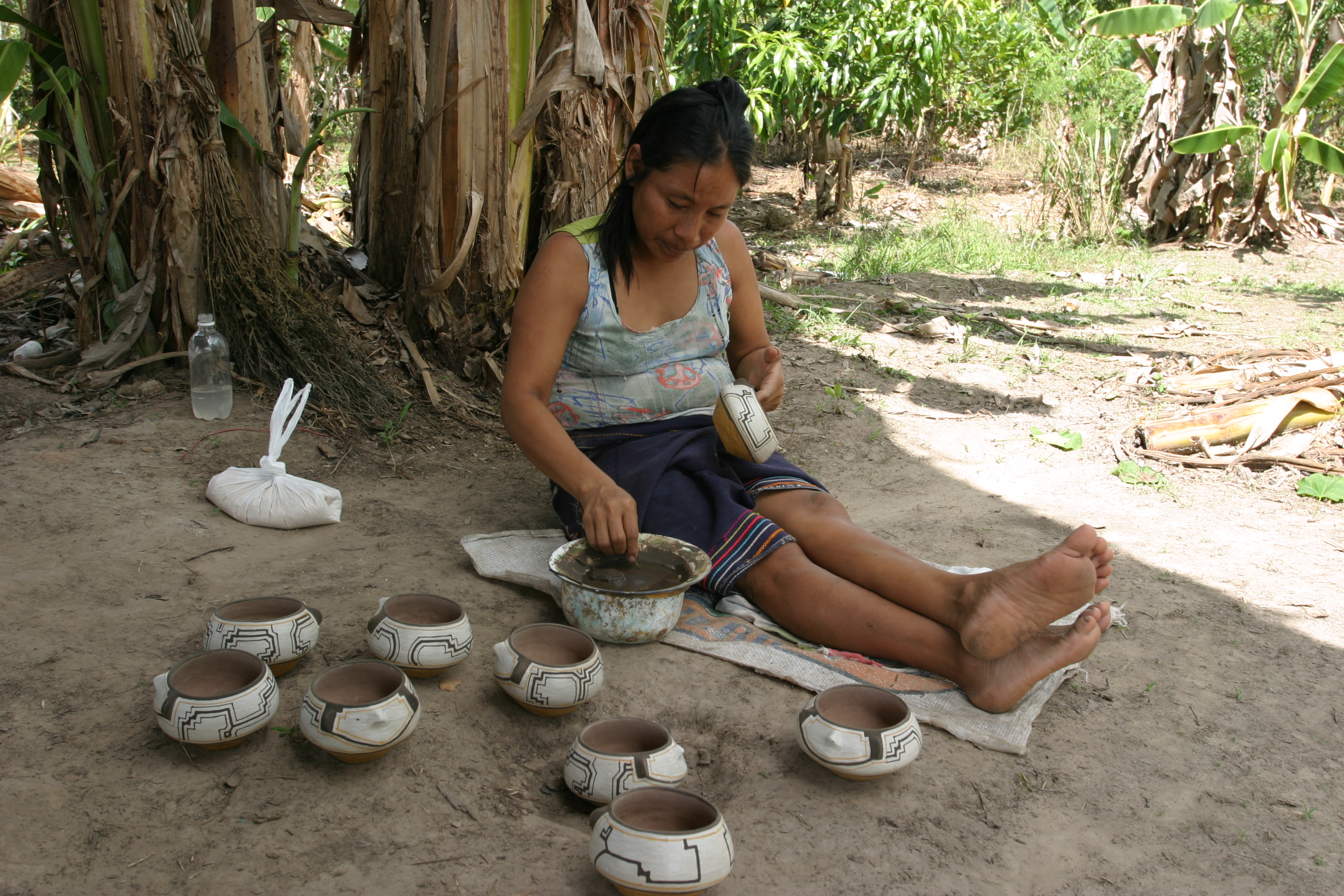 Shipibo Indian Woman in Peru