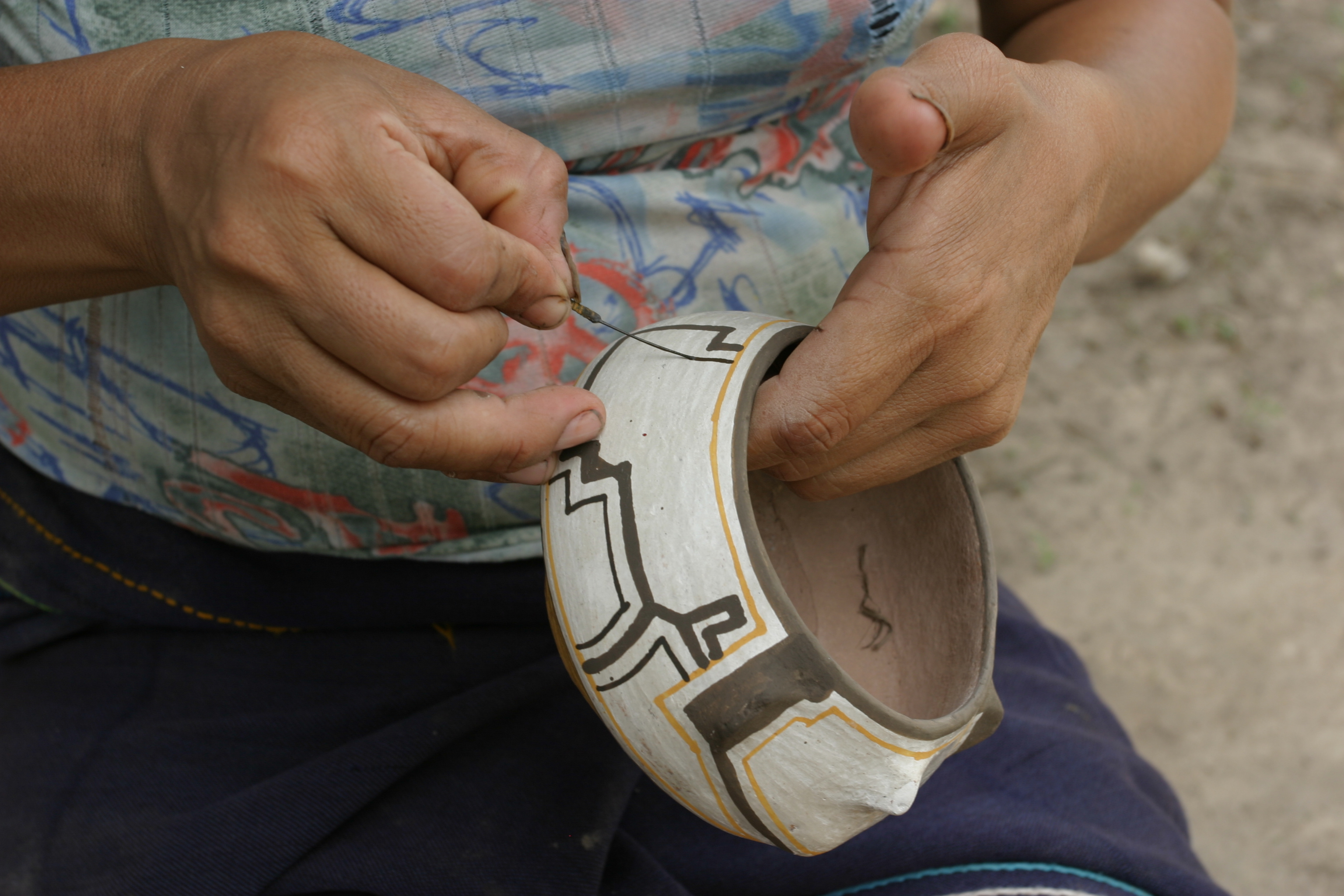 Shipibo Indian Woman in Peru