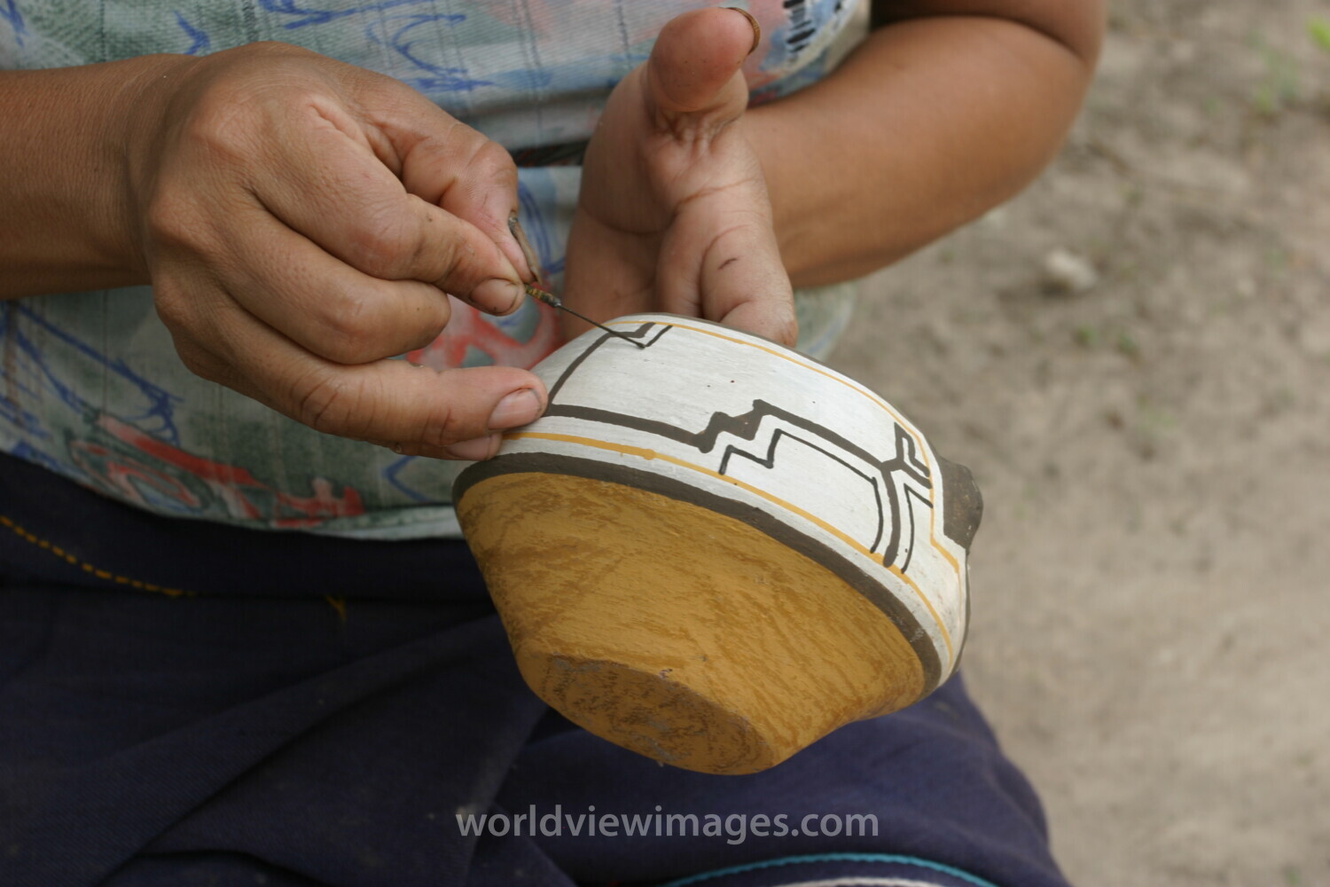 Shipibo Indian Woman in Peru