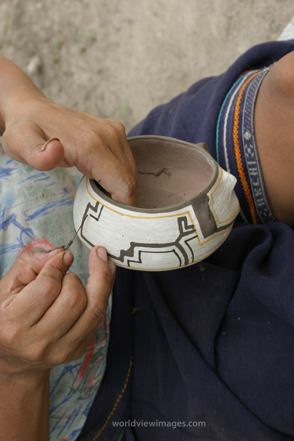 Shipibo Indian Woman in Peru