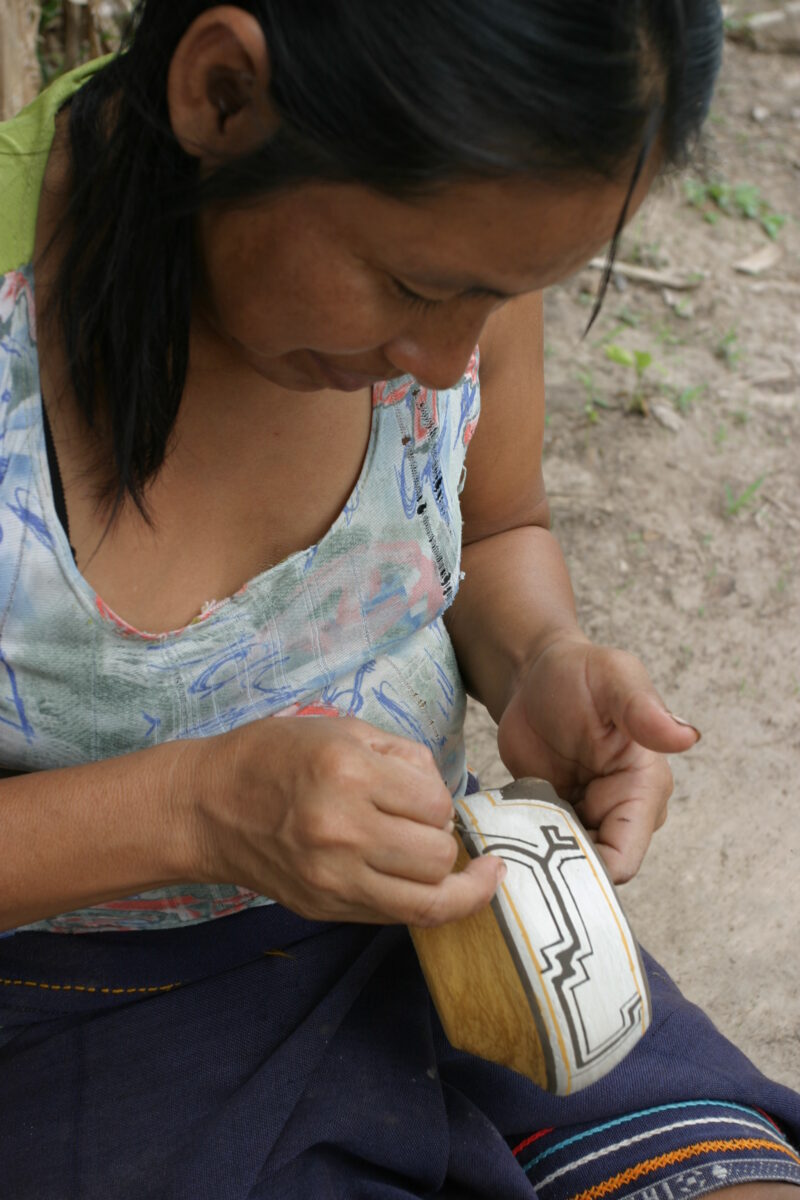 Shipibo Indian Woman in Peru — ADRA, Peru, Poverty, Shipibo Indians, Ucayali River