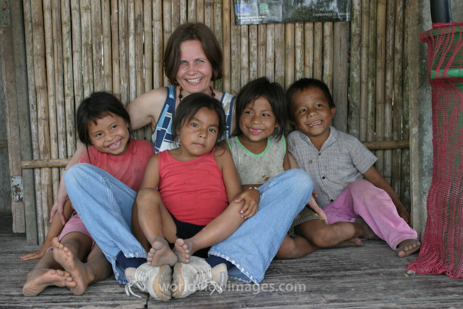 Amerindian Children in Peru