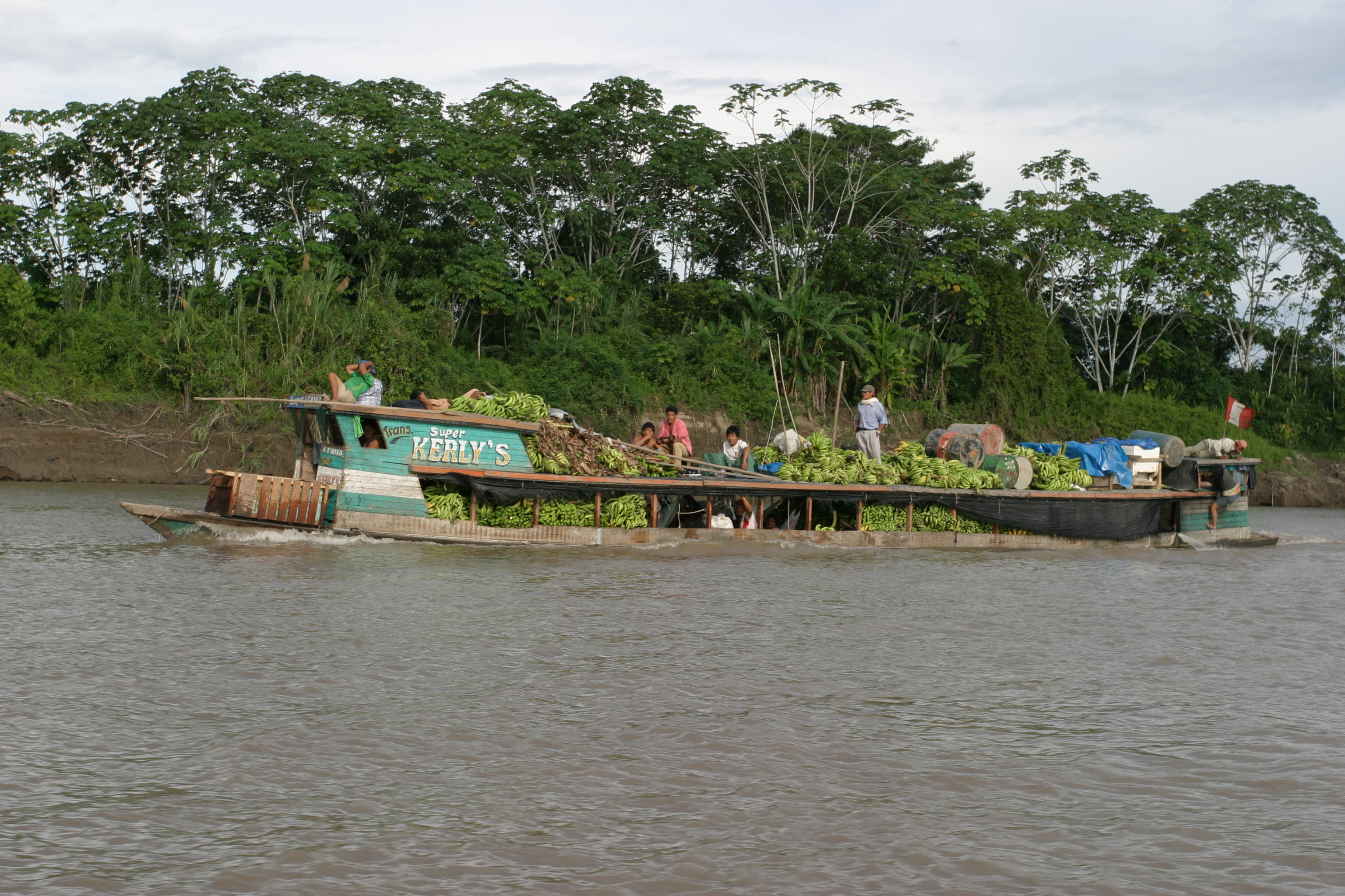 Banana Boat in Peru