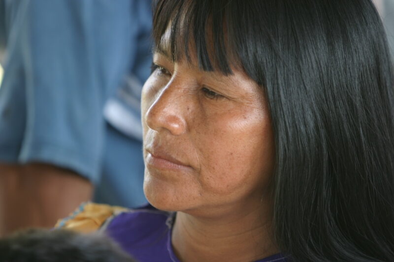 Woman in Peru — Ethnic Minority, Shipibo Indians, Ucayali River, Peru, Amazon