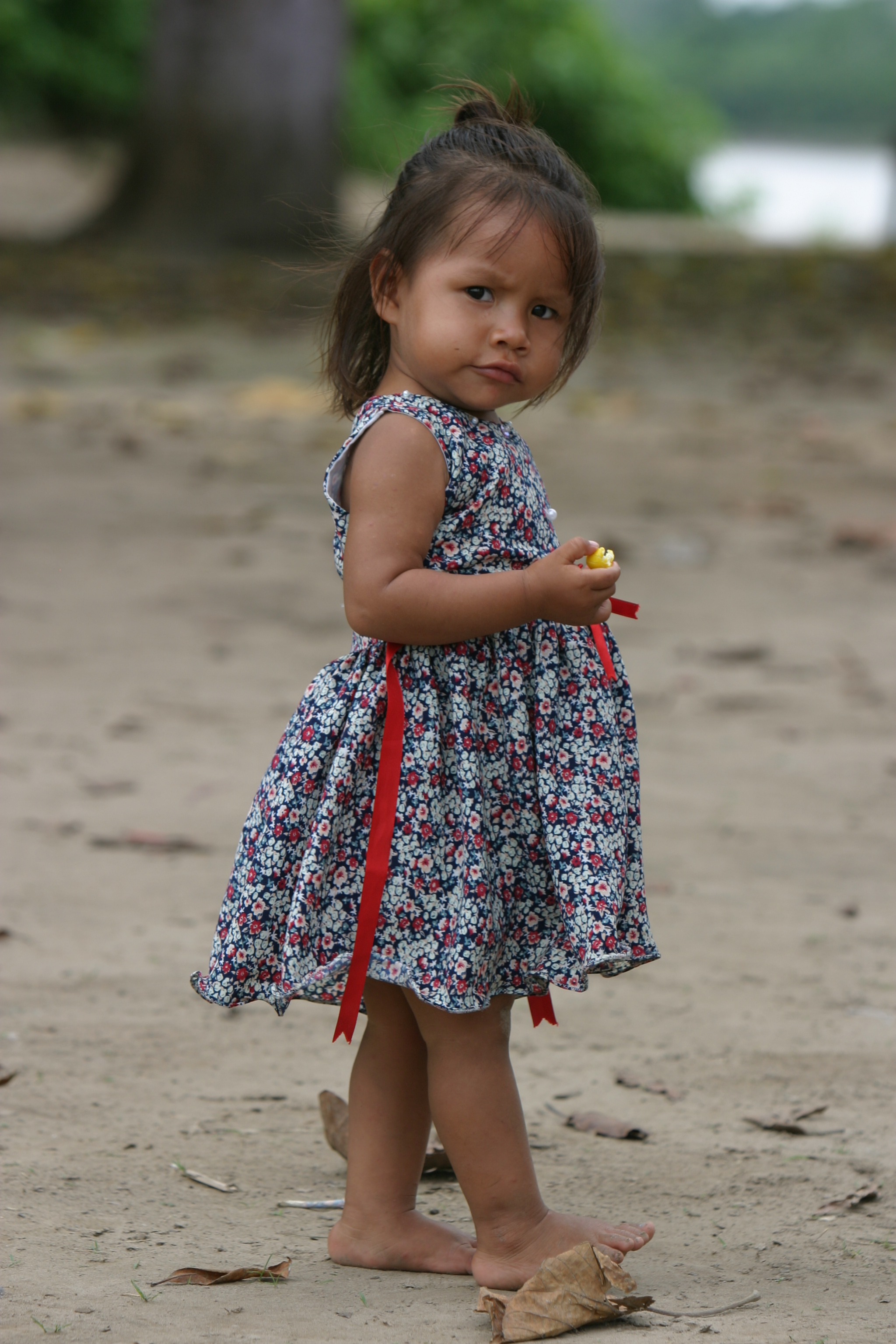Shipibo Girl in Peru