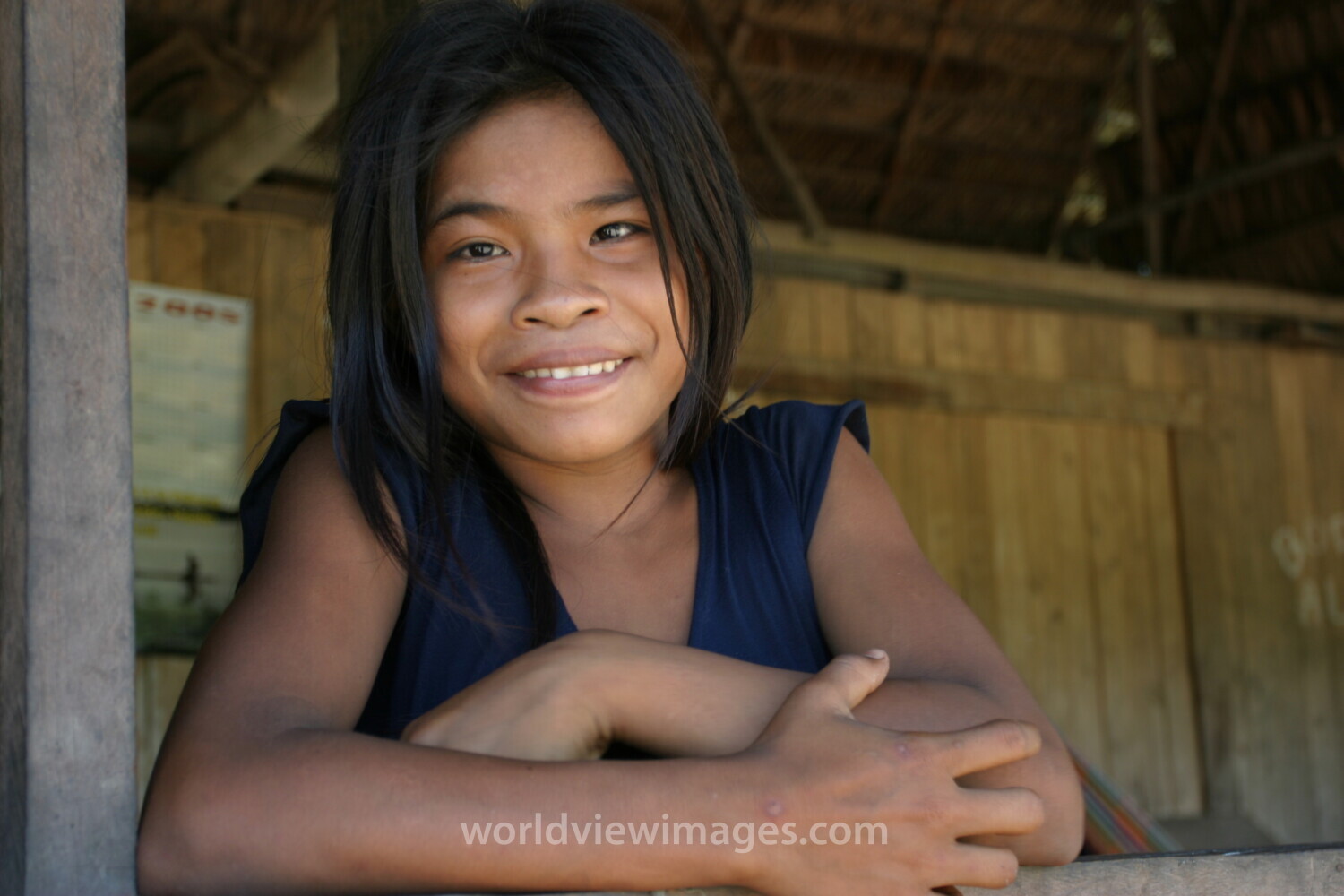Shipibo Girl in Peru