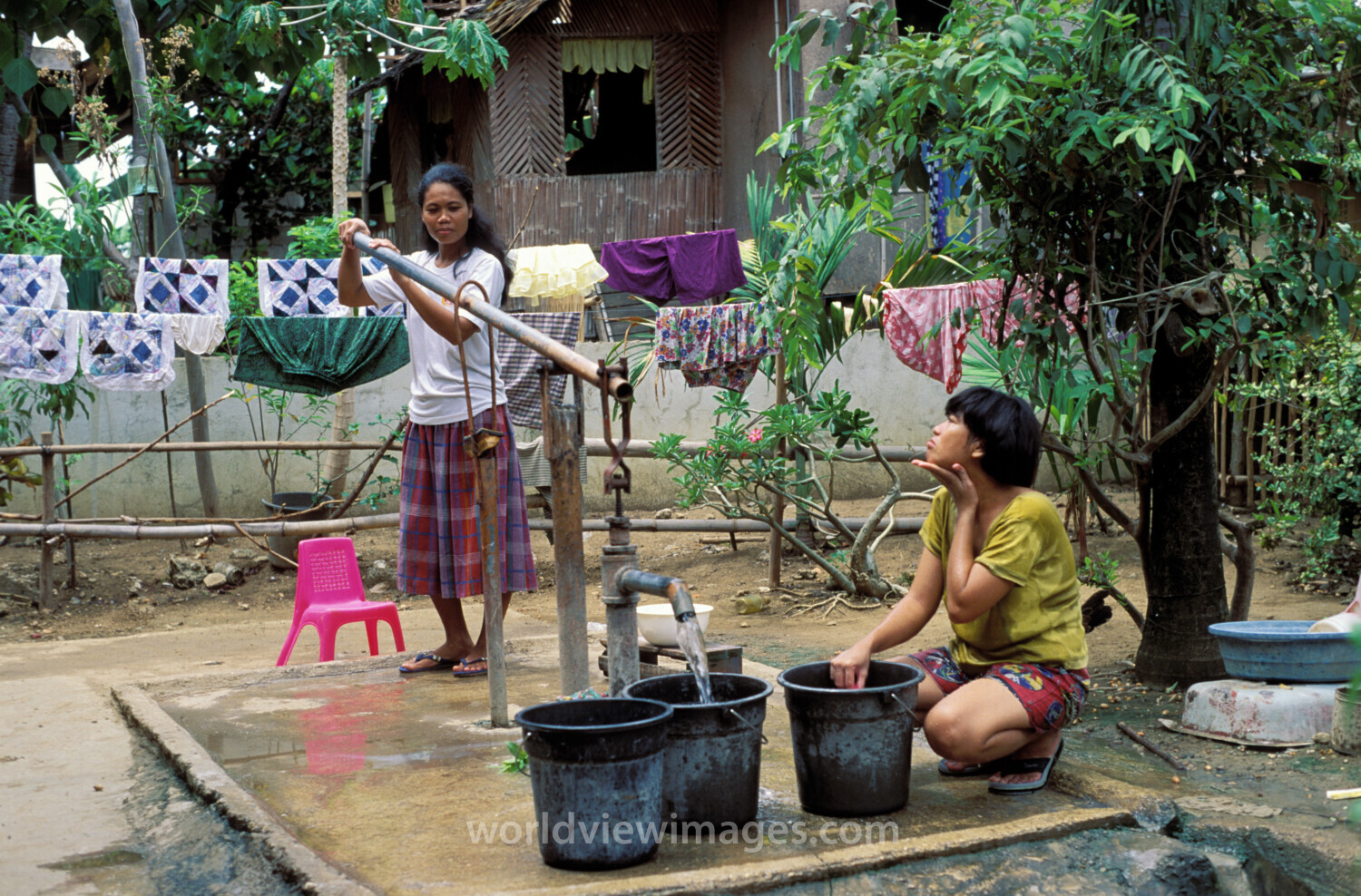 Washing Up in the Philippines