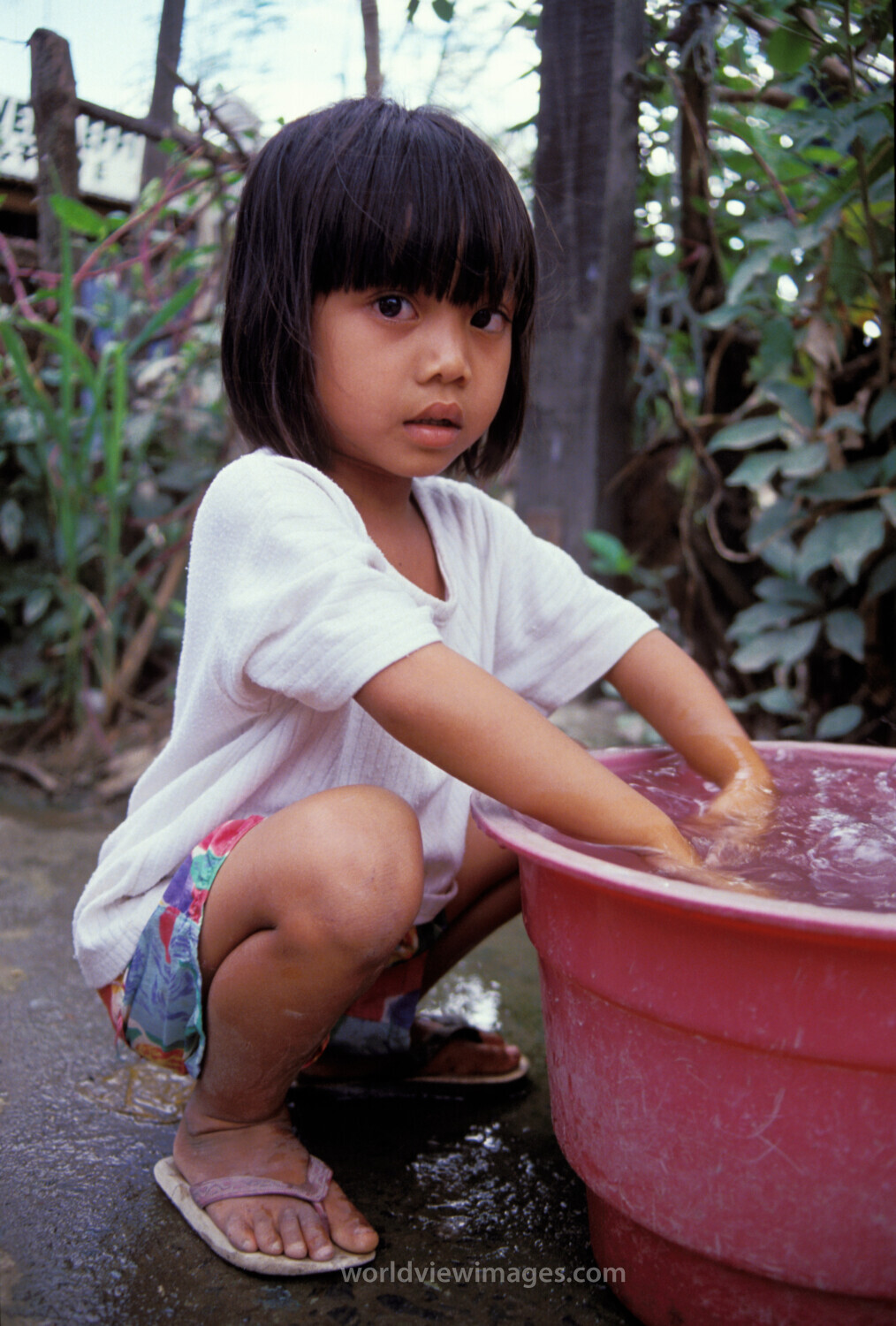 Washing Up in the Philippines