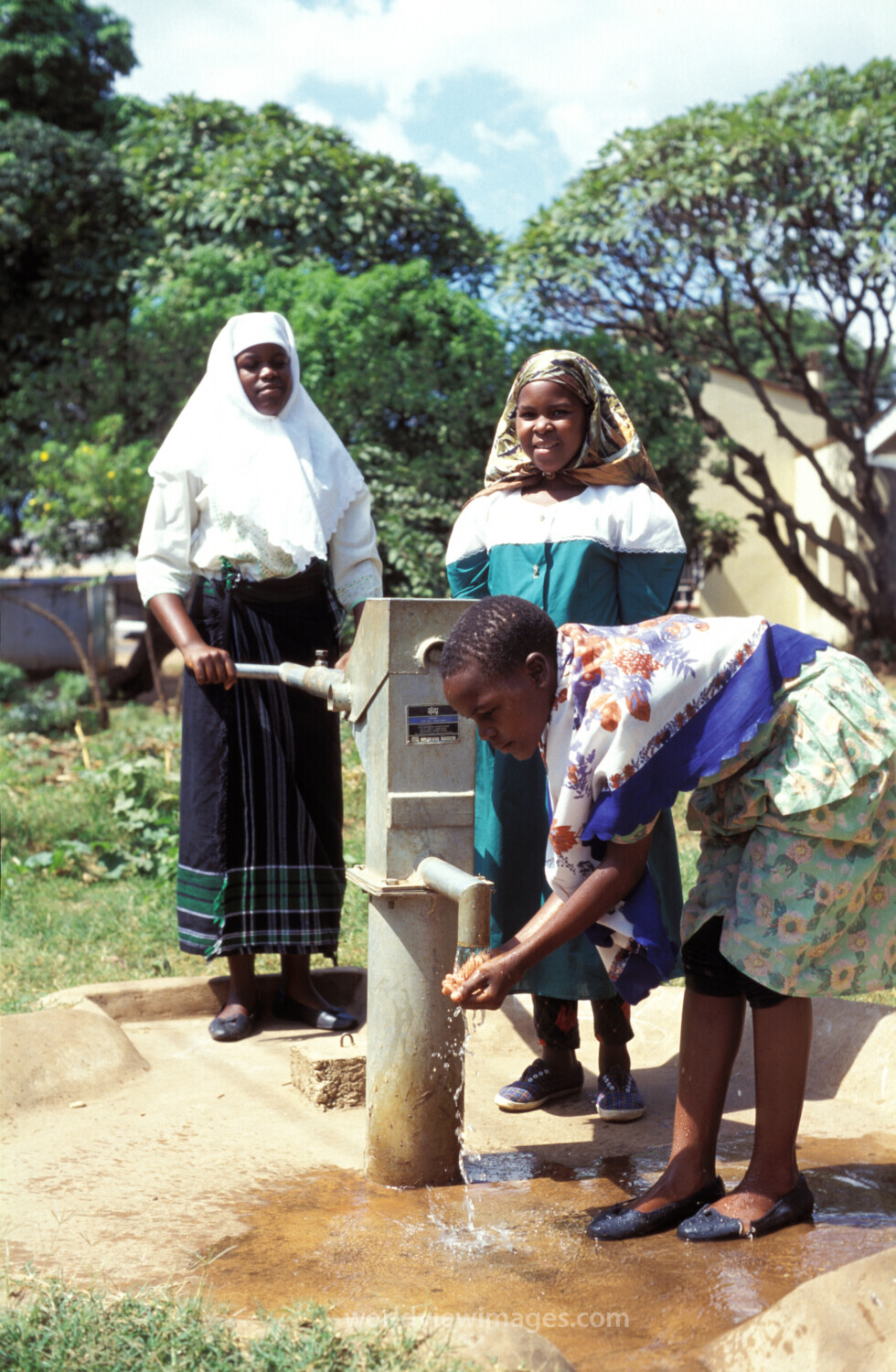 Washing Up for Prayer